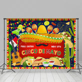 Lofaris May 5th Festival Mexico Dance Music Holiday Backdrop